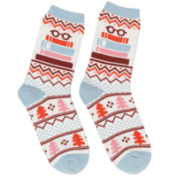 Tbr Book Stack Cozy Socks - Small