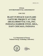 Final Environmental Assessment for the Blast Furnace Gas Flare Capture Project at the ArcelorMittal USA, Inc. Indiana Harbor Steel Mill, East Chicago, Indiana 1482619563 Book Cover
