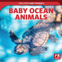 Baby Ocean Animals (Too Cute! Baby Animals) 1499445253 Book Cover