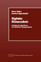 Digitaler Distanzschutz: Verhalten Der Algorithmen Bei Nichtidealen Eingangssignalen 3824420228 Book Cover