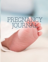 Pregnancy Journal: 8.5" x 11" 100 Color Pages 9 Month Countdown Keepsake 1699908044 Book Cover