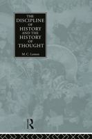 The Discipline of History and the History of Thought 0415123461 Book Cover