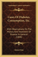 Cases of Diabetes Consumption with Observations 1145478638 Book Cover