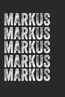 Name MARKUS Journal Customized Gift For MARKUS A beautiful personalized: Lined Notebook / Journal Gift, Notebook for MARKUS,120 Pages, 6 x 9 inches, Gift For MARKUS, Personal Diary, MARKUS, Personaliz 1677991321 Book Cover