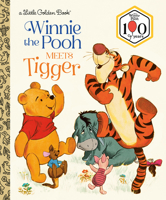Winnie the Pooh Meets Tigger (Little Golden Book) 0736448160 Book Cover