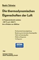 Die Thermodynamischen Eigenschaften Der Luft: Im Temperaturbereich Zwischen 210 C Und +1250 C Bis Zu Drucken Von 4500 Bar 3662239337 Book Cover