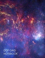 Dot Grid Notebook: 100 Dot Grid pages ( Space ) 1088547583 Book Cover