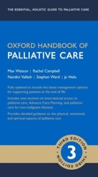 Oxford Handbook of Palliative Care (Oxford Handbooks) 0198508972 Book Cover