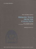 Hieratic Texts from the Collection (Carlsberg Papyri 7) 8763504057 Book Cover