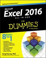 Excel 2016 All-In-One for Dummies 111907715X Book Cover