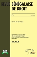Revue Sénégalaise de Droit n° 37 Août 2023 2336407264 Book Cover