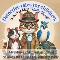 Detective tales for children.: Adventures and Investigations of Sherlock the Cat and His Assistant Puffy in the Pet Shop “Fluffy World” B0FL1Y8Z21 Book Cover