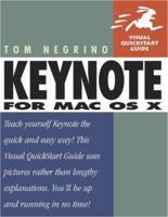Keynote for Mac OS X (Visual QuickStart Guide) 0321197755 Book Cover