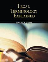 Legal Terminology Explained (Mcgraw-Hill Business Careers Paralegal Titles) 0073511846 Book Cover