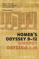 Homer's Odyssey 9-12: Greek Text with Facing Vocabulary and Commentary 0984306536 Book Cover