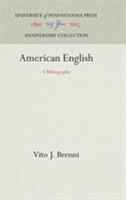 American English, a Bibliography 1512810606 Book Cover
