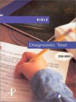 Alpha Omega Student Diagnostic Testing Kit Grade 1 Through 8 0740300962 Book Cover