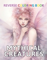 Mythical Creatures Reverse Coloring Book: New and Exciting Color Designs, Draw Your Lines B0CPWPR1XR Book Cover