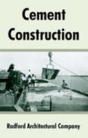 Cement Construction 1410106020 Book Cover