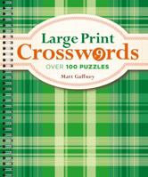 Large Print Crosswords #9 1454904976 Book Cover