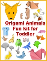 origami animals fun kit for toddler: Make a Complete Zoo of Origami Animals!: Kit with Origami Book, 120 Projects, 120 Origami Papers, 120 Stickers & Fold-Out Zoo Map B08R6QYZ2X Book Cover
