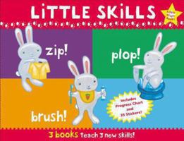 Little Skills: Zip! Plop! Brush! Box Set 0316740705 Book Cover