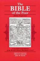 The Bible of the Poor = Biblia Pauperum: A Facsimile Edition of the British Library Blockbook C.9.D.2 0820702307 Book Cover