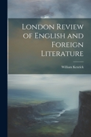 London Review of English and Foreign Literature 1022665626 Book Cover
