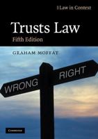 Trusts Law: Text and Materials (Law in Context) 0521674662 Book Cover