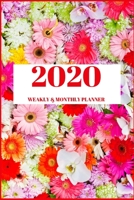 2020 Planner Weekly and Monthly: Pretty Simple Planners: Jan 1, 2020 to Dec 31, 2020: Weekly & Monthly Planner+ Calendar Views, Organizer & Diary 1654619396 Book Cover