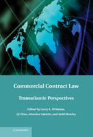 Commercial Contract Law 1107438586 Book Cover