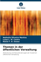 Themen in der öffentlichen Verwaltung (German Edition) 6208182360 Book Cover