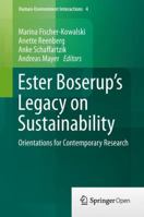 Ester Boserup's Legacy on Sustainability: Orientations for Contemporary Research 9401786771 Book Cover