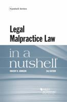 Johnson's Legal Malpractice Law in a Nutshell 0314195238 Book Cover