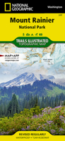 Mount Rainier National Park Map 1566953456 Book Cover