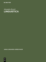 Linguistica 311099514X Book Cover