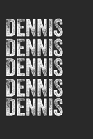 Name DENNIS Journal Customized Gift For DENNIS A beautiful personalized: Lined Notebook / Journal Gift, Notebook for DENNIS,120 Pages, 6 x 9 inches , ... Family Notebook,Customized Journal, The Di 1678460613 Book Cover