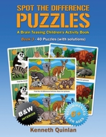 Spot the Difference Puzzles - Book 3: A Brain Teasing Children's Activity Book 1523356979 Book Cover