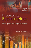 Introduction to Econometrics: Principles and Applications 8120417194 Book Cover