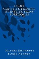 Droit Constitutionnel et Institutions Politiques: R�publique D�mocratique du Congo 1500860204 Book Cover
