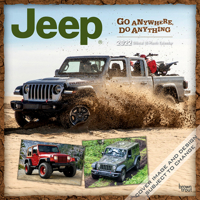 Jeep 2022 12 x 12 Inch Monthly Square Wall Calendar, Offroad Motor Car 1975440447 Book Cover