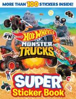 Hot Wheels Monster Trucks: Super Sticker Book 1761128094 Book Cover