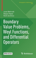 Boundary Value Problems, Weyl Functions, and Differential Operators 3030367134 Book Cover