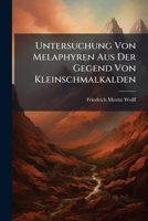 Untersuchung Von Melaphyren Aus Der Gegend Von Kleinschmalkalden 1149673095 Book Cover