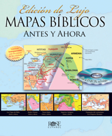 Mapas Bíblicos Antes y Ahora: Edición de Lujo 0805495835 Book Cover