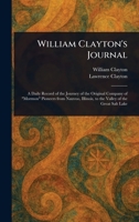 William Clayton's Journal 1016505817 Book Cover
