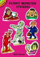 Funny Monster Stickers 0486269884 Book Cover