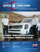 2019 July - Georgia Manufacturing Directory : Supporting Georiga's Manufacturing Community 0997633867 Book Cover