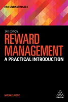 Reward Management: A Practical Introduction 1398605298 Book Cover