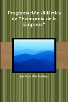 Programación didáctica de "Economía" 1446645614 Book Cover